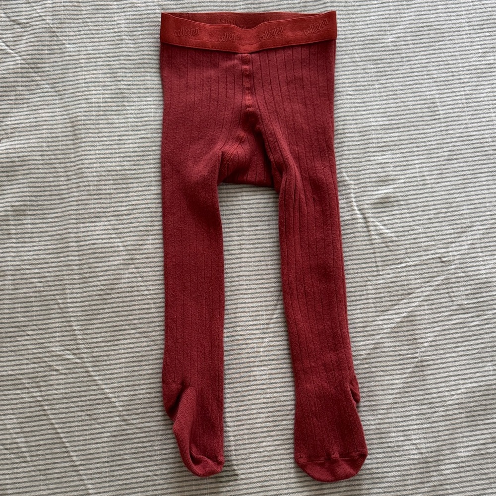 Babies Ribbed terracotta Tights
Excellent conditions like new 
18month
Collégien